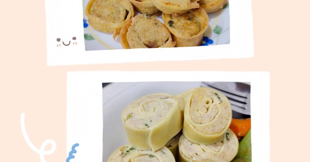 Resep Egg Chicken Tofu Roll oleh Shandjieta Kitchen - Cookpad