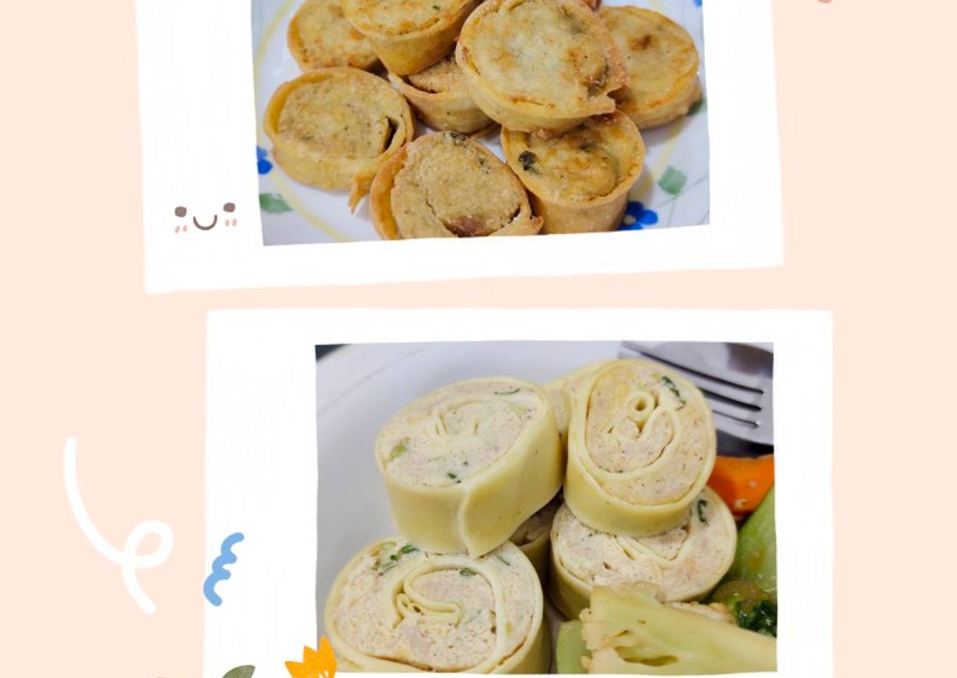 Egg Chicken Tofu Roll