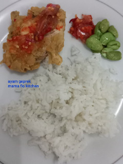 Foto resep Ayam Geprek +Sambal bawang