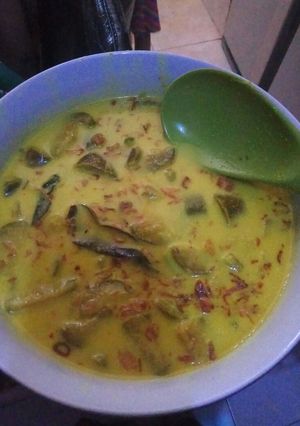 Foto resep Sayur kuning terong ungu