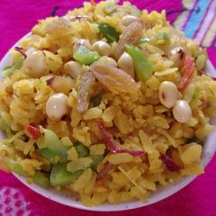 A picture of Dry Fruits Poha.