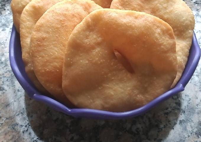 Torta fritas de harina purezza con levadura para pizza😋😋 Receta de