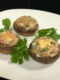Une photo de Champignons farcis