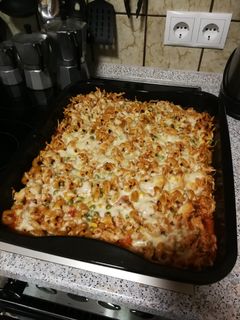 Zöldséges rakott tészta 🍽️ recept fotója