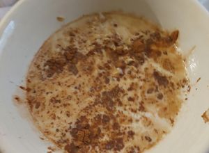 Una foto de Porridge proteico sabor tiramisú