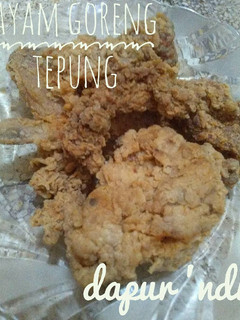 Foto resep Ayam Goreng Tepung, awet kriuknya