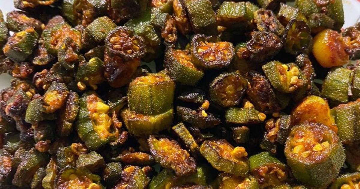 Bhindi sabzi Recipe by Hansa Vala - Cookpad