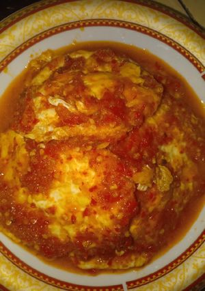 Foto resep Telor ceplok balado