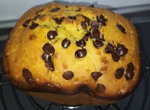Foto principal de Bizcocho de chocolate 🍫y naranja 🍊en panificadora Moulinex Pain Doré