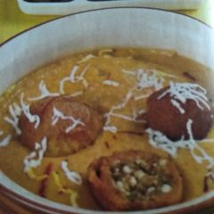 Kashmiri Nargisi Kofta curry A picture of Kashmiri Nargisi Kofta curry.