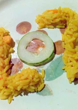 A picture of Jollof rice for 2020.