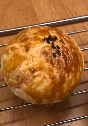 減醣蛋黃酥 的食譜成品照片