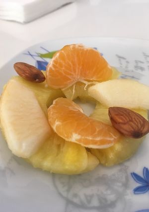 Una foto de Waflles de piña
