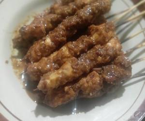 Cara Menyajikan Sate madura (sate ayam) Lezat Mantap