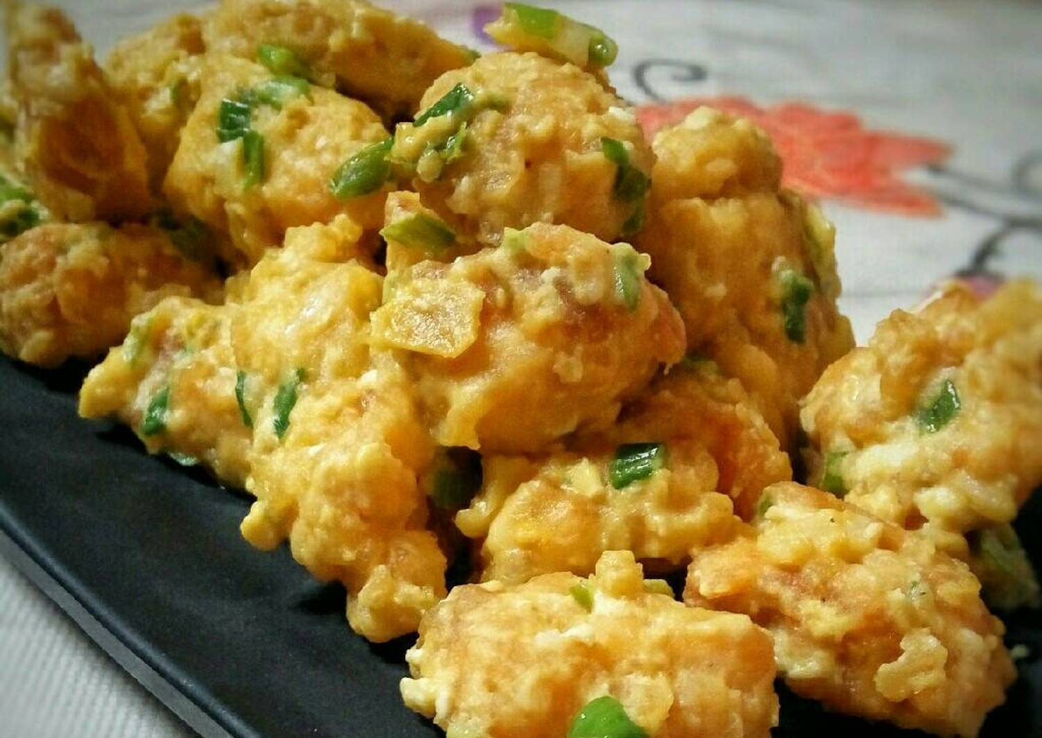 Resep Ayam saus telur asin oleh riskajuliannaa Cookpad