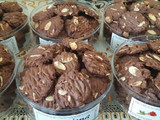 Chocolate almond cookies