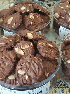 Foto resep Chocolate almond cookies