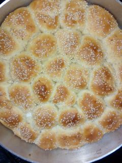 صورة لوصفة خليه النحل بالجبنه