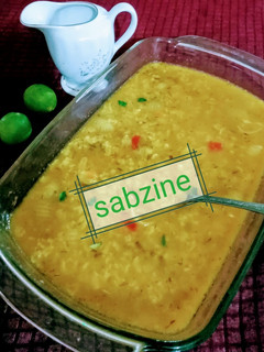 عکسی از دستور سوپ جو
