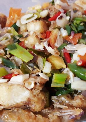 Foto resep Tumis gurame simpel