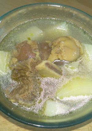 Foto resep SOP iga simpel ekonomis