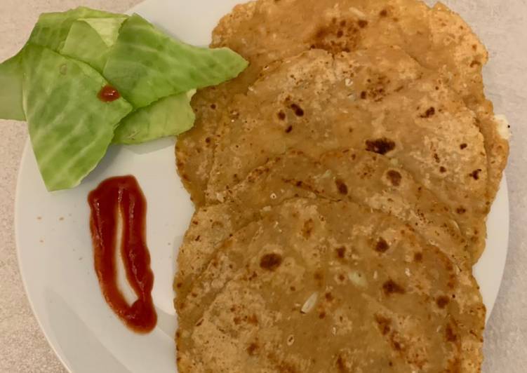 Recipe of Speedy Cabbage Paratha