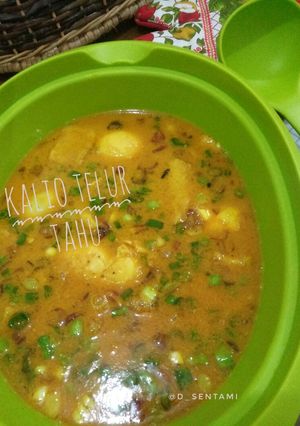 Foto resep Kalio Telur Tahu