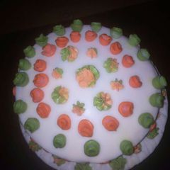 A picture of Strawberry jam cake 🎂.