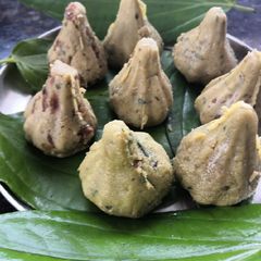 A picture of Paan mawa modak.