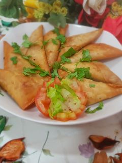 صورة لوصفة سمبوسة بالدجاج