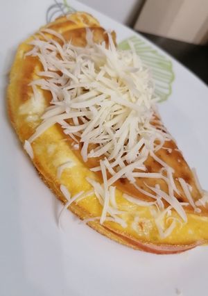 Tojásos tortilla 🌮 recept fotója