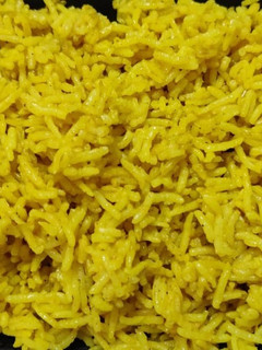 A picture of Coconut Milk Rice Recipe | Thengai Paal Sadam | Srilankan Yellow rice.