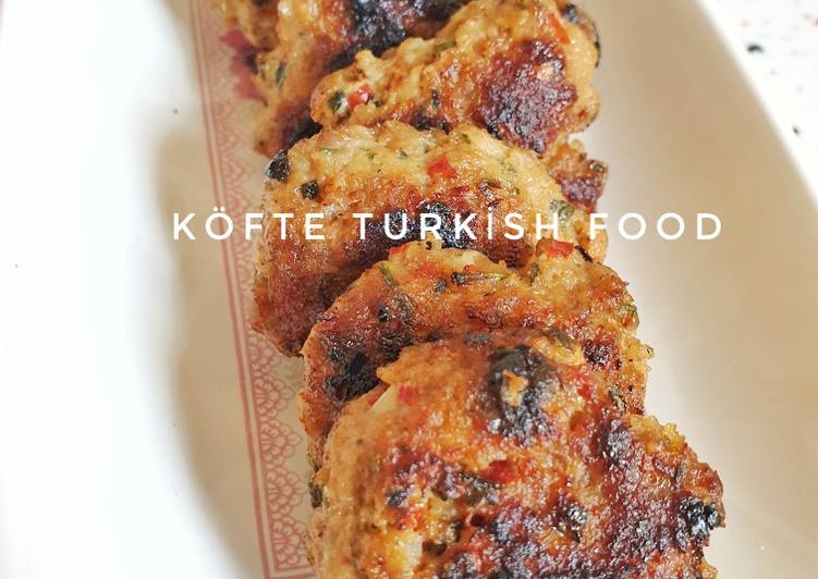 Köfte turkish food