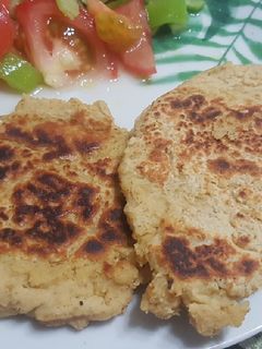 Una foto de Falafel casero