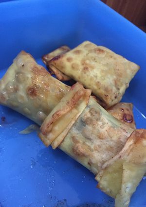 Foto resep Lumpia keju coklat lumer