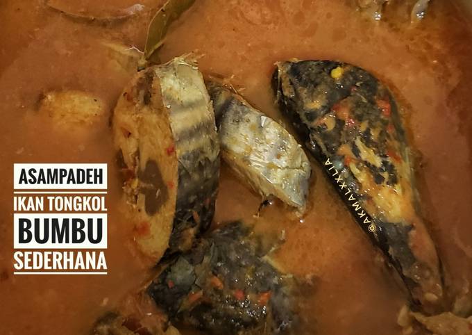 Asampadeh Ikan Tongkol Bumbu Sederhana