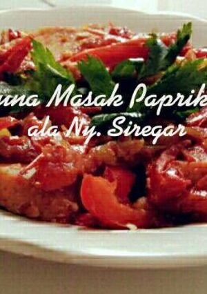 Foto resep Tuna Masak Paprika