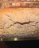 Budín de manzana y coco