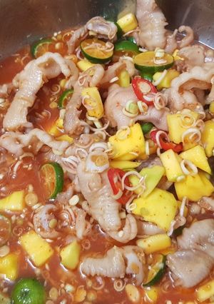 Hình của món Chân gà sả tắc 2023.