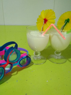 Una foto de Batido de melón con Thermomix