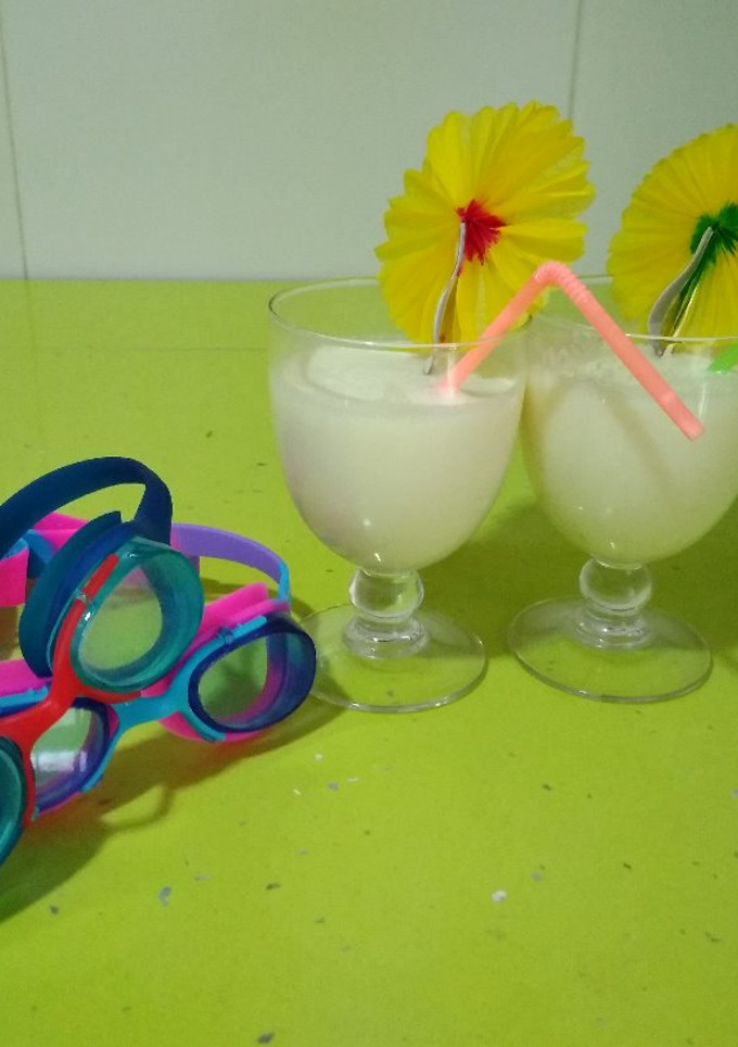 Una foto de Batido de melón con Thermomix