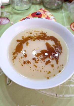 Paszternák, csicsóka krémleves recept fotója