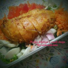 A picture of Chicken salad.