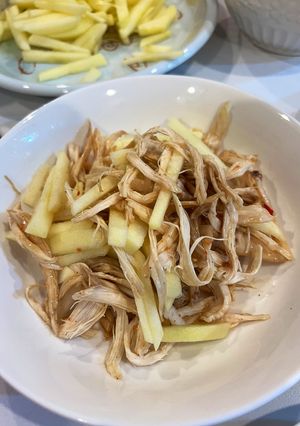 蘋果涼拌雞絲 的食譜成品照片
