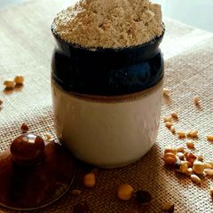 A picture of Homemade Sattu.