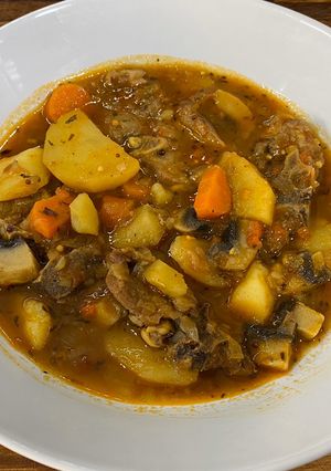 Una foto de Cordero en salsa de Pedro Ximénez