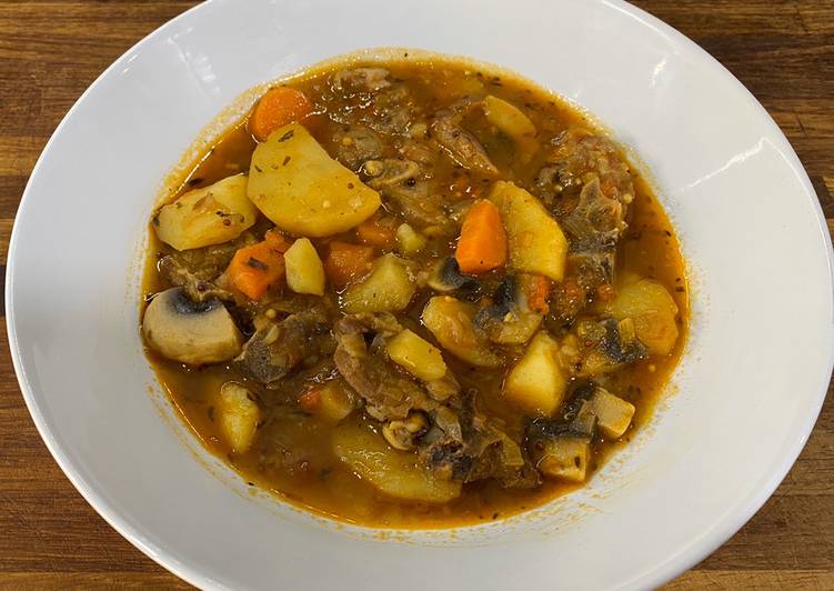 Cordero en salsa de Pedro Ximénez