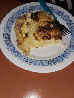Una foto de Pastel salado de queso Fit