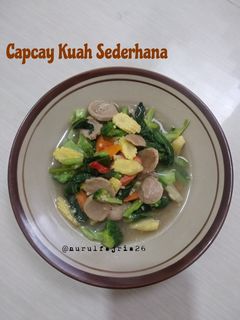 Foto resep Capcay Kuah Sederhana