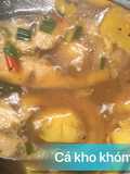 Cá ba sa kho khóm (dứa)